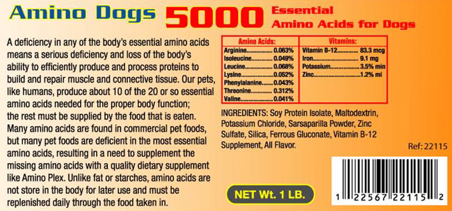 Amino Acids for Dogs